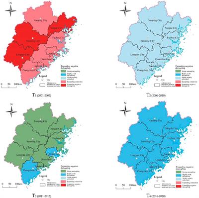 Analysis of Regional Carbon Emission Decoupling Coupling in China Based on ArcGIS Analysis-Empirical Evidence From Urban-Rural Integration in Fujian Province
